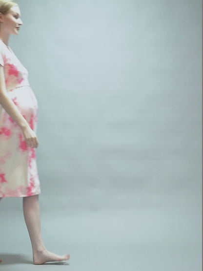 Stylish Pregnancy Dress – Soft Fabric, No Zipper